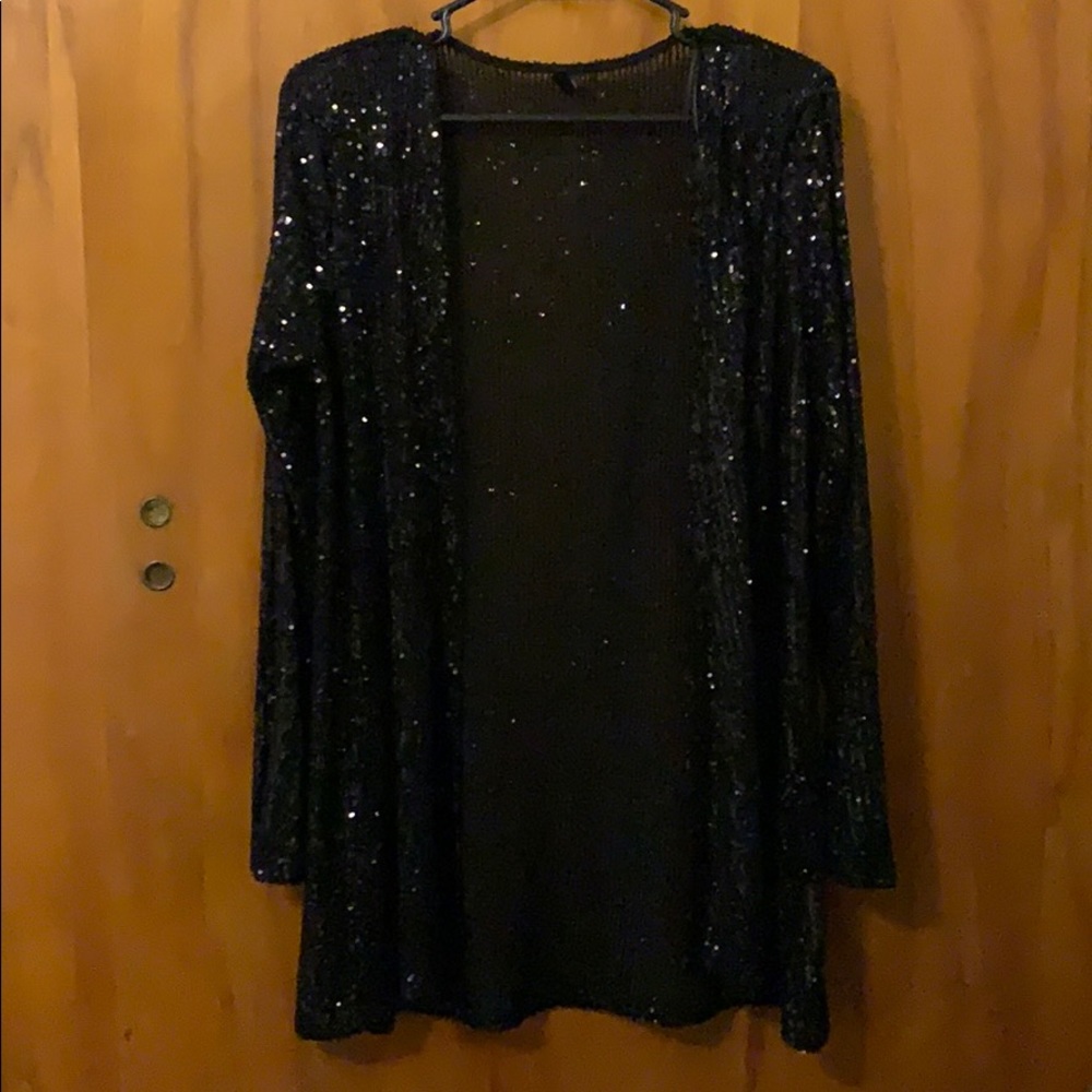 sequins cardigan